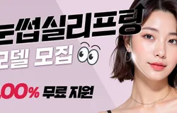 눈썹프팅 서포터 모집 랜딩 (노브랜드)